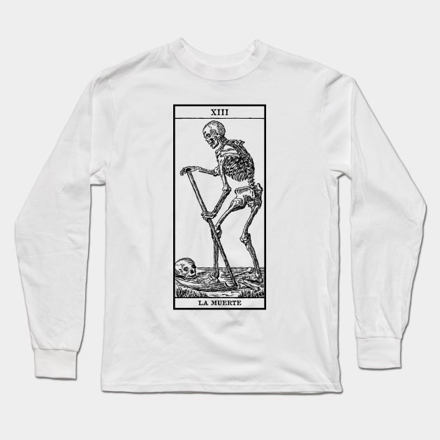 La Muerte 2 Long Sleeve T-Shirt by LadyMorgan